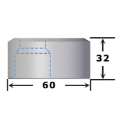 Matrice excentrée N°4G Ø 4,7 à 20,7 mm