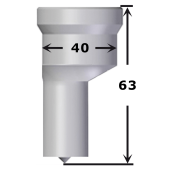 Poinçon excentré N°PG6 Ø 4 à 30 mm