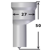 Poinçon excentré N°4 Ø 4 à 20 mm