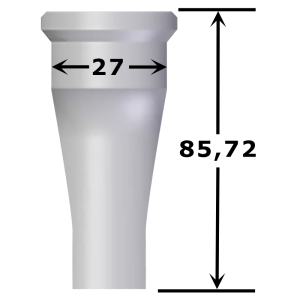 Poinçon rond n°A18788 Ø 8,0 à 27,0 mm