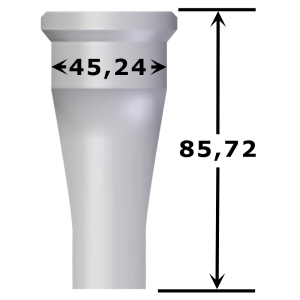 Poinçon rond n°A26359 Ø 40,0 à 46,0 mm