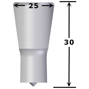 Poinçon rond n°PV2 Ø 4,0 à 18,0 mm