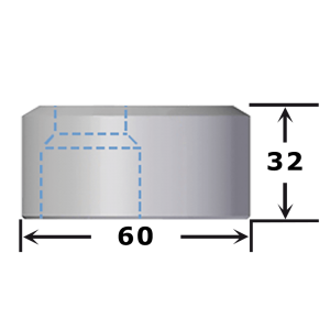 Matrice excentrée N°4G Ø 4,7 à 20,7 mm