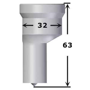 Poinçon excentré N°5 Ø 4 à 20 mm